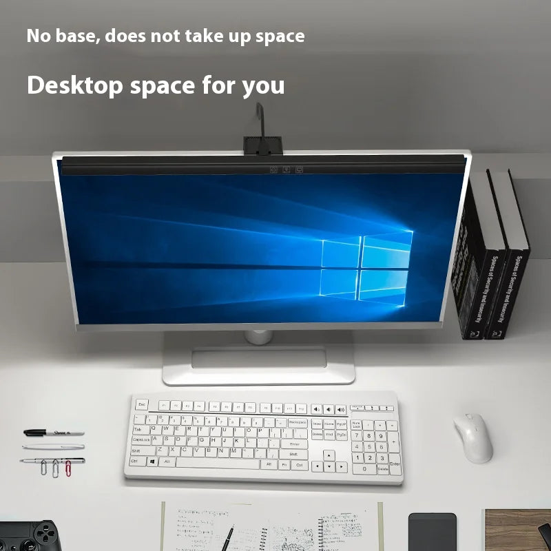 33cm/50cm LED Desk Lamp Monitor Light Dimmable Screen Light Bar PC Computer Office Study Reading Hanging Table Lamp USB Powered